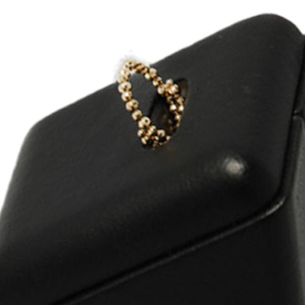 K18 ミラーボール フリー リング / レディース ジュエリー 指輪