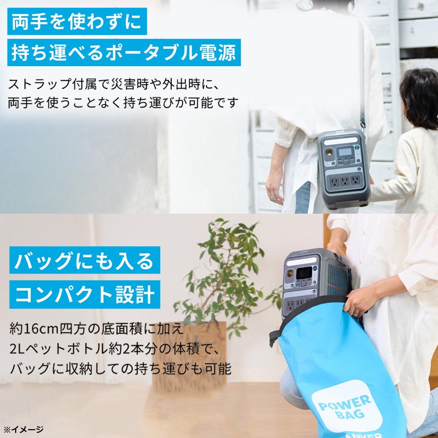 Anker ポータブル電源 / Anker Solix C200 Portable Power Station / A1725511 【TBSショッピング】の画像