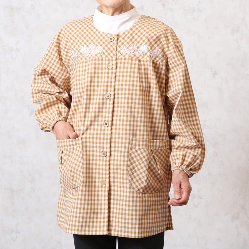 誕生日 プレゼント シニア 80代 エプロン 割烹着 おばあちゃん