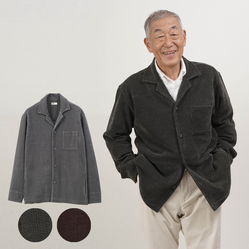 新作 シニアファッション 80代 70代 60代 高齢者 紳士服 ブルゾン 秋冬
