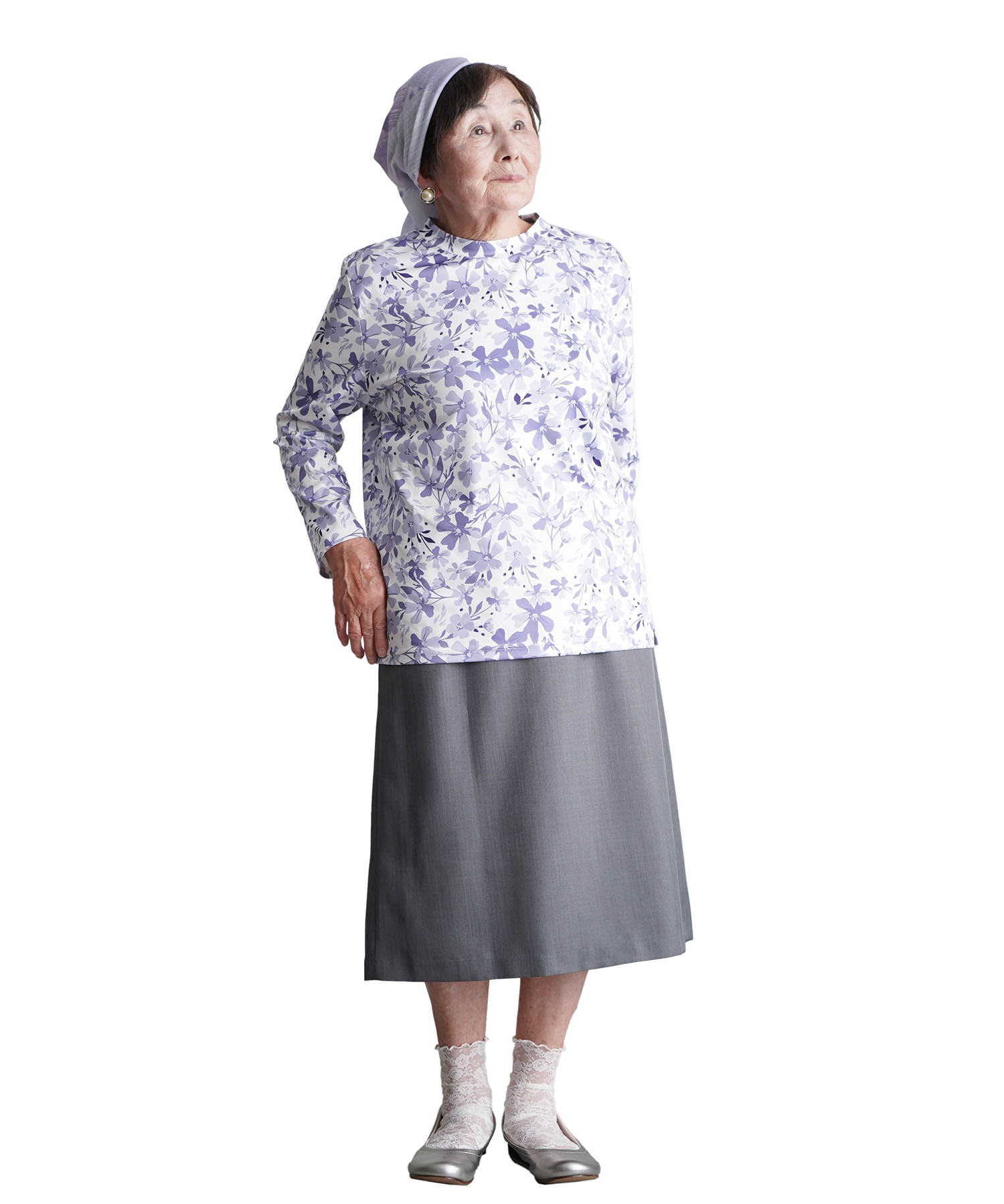 シニアファッション 80代 70代 60代 高齢者 婦人服 カットソー レディース シニア 服 おばあちゃん 母 母の日 プレゼント 女性 [装生] 乾燥機対応 ハイネック |  | 04