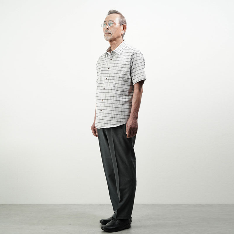 シニアファッション 80代 70代 60代 紳士 高齢者 男性 ズボン 股下65cm メンズ プレゼント 誕生日 夏 涼しい スラックス パンツ 3L おじいちゃん 大きいサイズ |  | 15