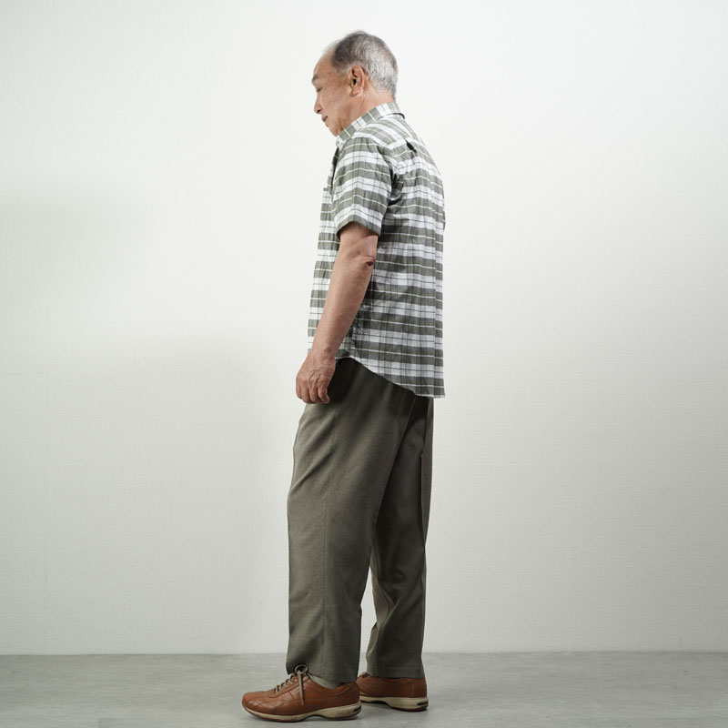 シニアファッション 80代 70代 60代 紳士 高齢者 男性 ズボン 股下65cm メンズ プレゼント 誕生日 夏 涼しい スラックス パンツ 3L おじいちゃん 大きいサイズ |  | 17