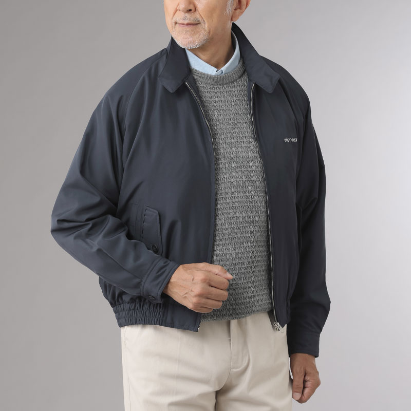 シニアファッション 80代 70代 60代 高齢者 紳士服 ブルゾン