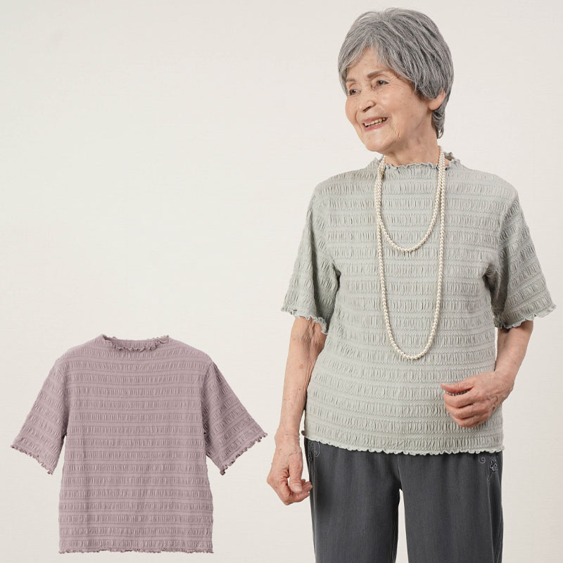 女性服まとめ売り シニアファッション 80代 70代 60代 高齢者 婦人服 カットソー