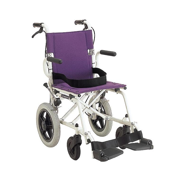 車椅子 軽量 折りたたみ コンパクト (車いす 車イス) 携帯用 旅ぐるまKA6(介護用 介助用 車いす 外出用 アルミ) 高齢者 老人 お年寄り 便利グッズ AA3436154339