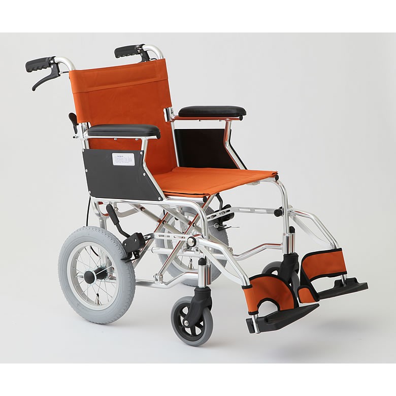 車椅子 軽量 折りたたみ車いす 介助式車イスカルラクコンパクト（SG