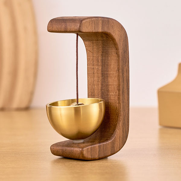 ドアベル ドアチャイム 玄関 マグネット 風鈴 引き戸 開き戸 木製 ウインドウチャイム | ブランド登録なし | 02