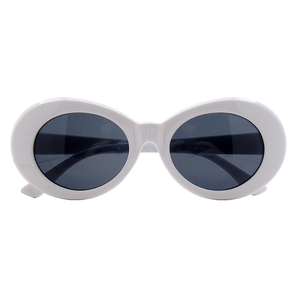 オーバルサングラス カラーサングラス メンズ レディース 男女兼用