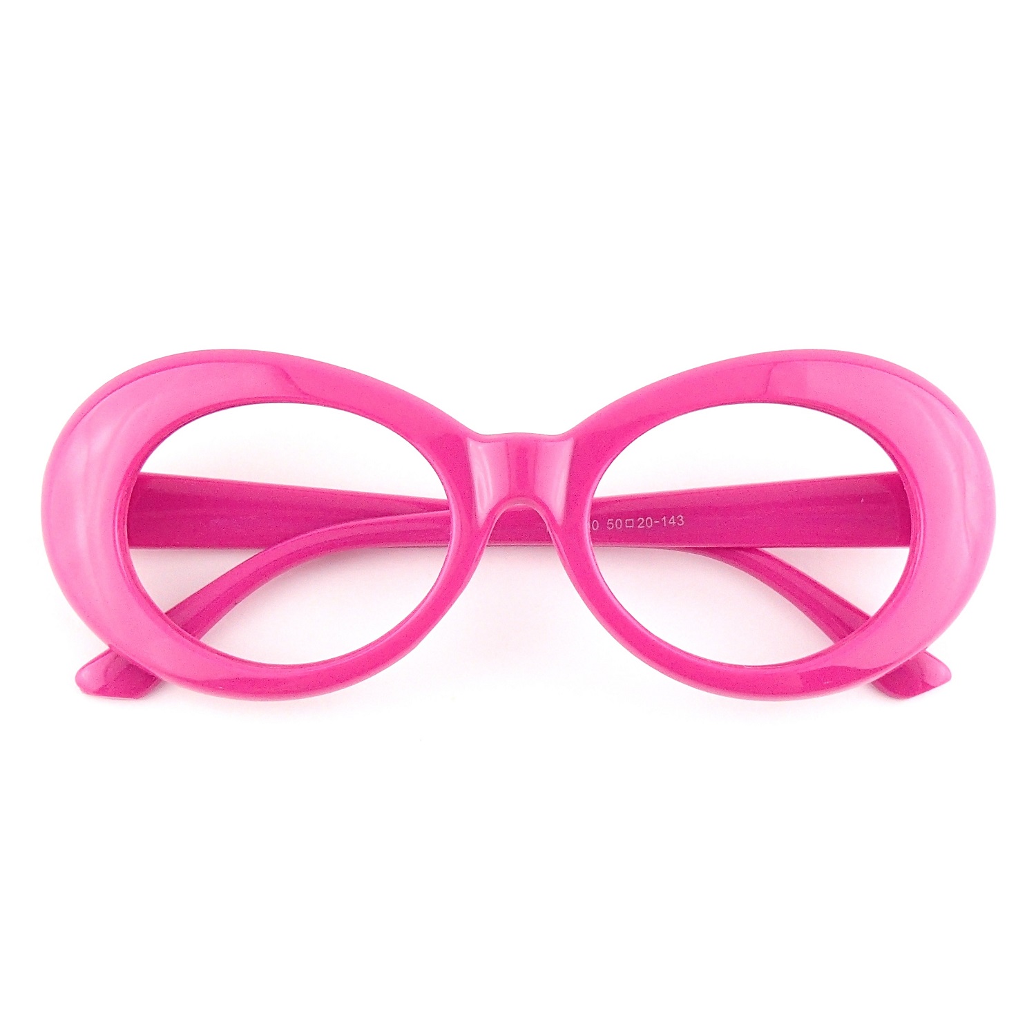 オーバル 伊達メガネ （レンズなし） メンズ レディース 男女兼用