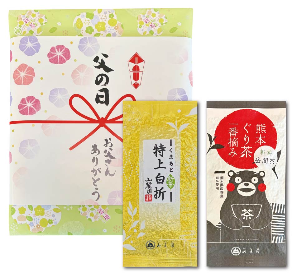 山麓園 2026年 新茶 選べる お茶 福袋 父の日 ギフト 緑茶 茶葉 知覧茶