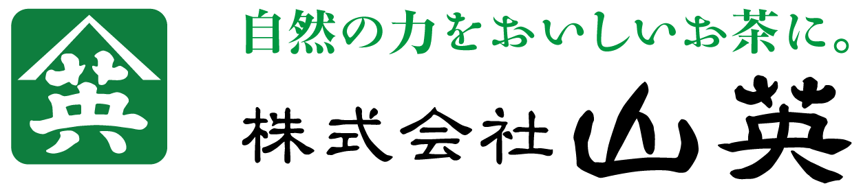 お茶の山英緑茶茶葉ティーバッグ ロゴ