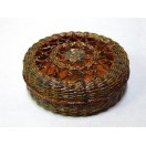 茶道具 炭点前 風炉用 青楓 扇面香合 箕輪一星作 桐箱入 : お茶道具の