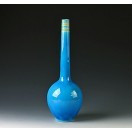 茶道具/花生） 瀬戸 赤津焼 織部下蕪花入 長谷元窯 加藤景陶作 紙箱