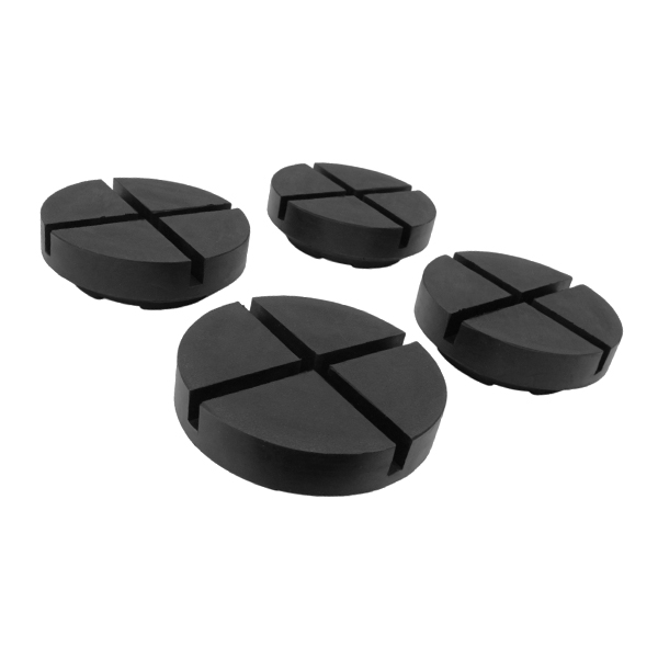 ジャッキパッド 4個 外径138mm 高さ45mm 溝付き ジャッキアダプター 