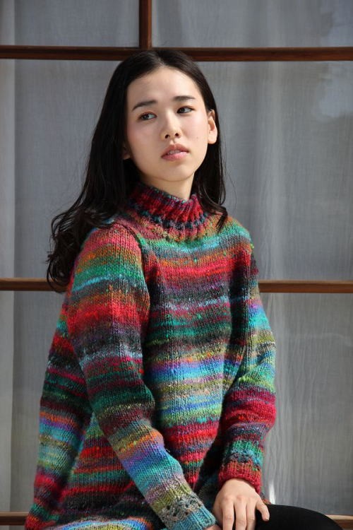 手編みロングカーディガン野呂英作(琴) 手編みロングカーディガン野呂英作(琴)