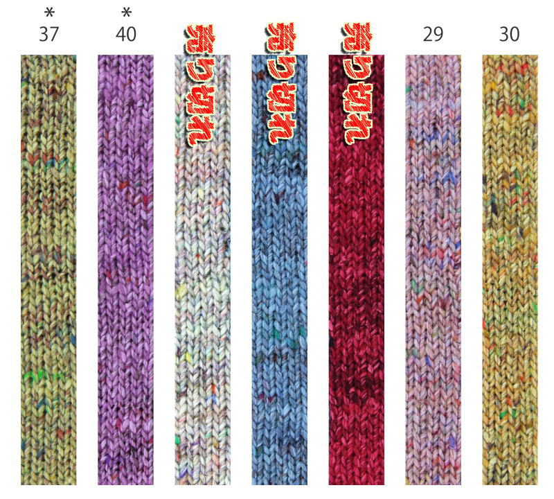 ●編み針セット 毛糸 野呂英作のフォークロアで編む肩落ちデザインが可愛いゆったりセーター ウール_3