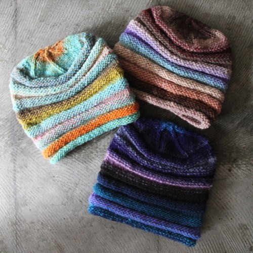 毛糸 野呂英作のくれよんで編むつば付き帽子 セット かぎ針編み 