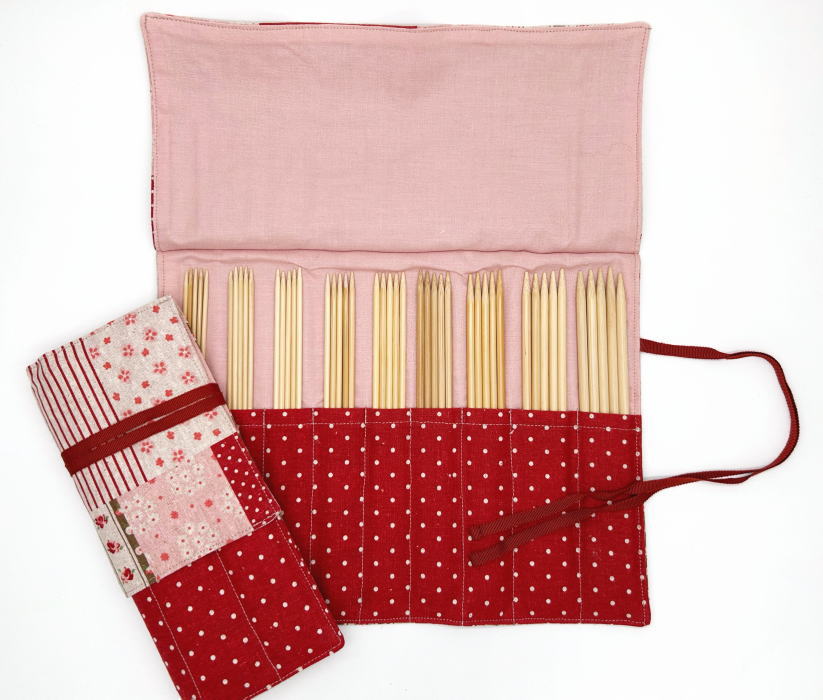 クンスト針セット 5本棒針短2〜12号 編物 日本製 有山編針 棒針