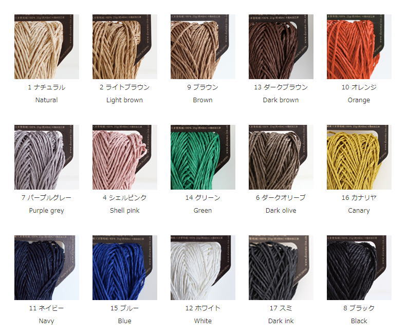 ●編み針セット● 笹和紙で編む渦巻き模様が面白い六角形の帽子 手編みキット 無料編み図｜teamiohenya｜08