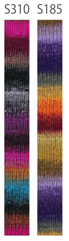 毛糸 野呂英作のクレヨンソックヤーンで編むフレアスカート セット