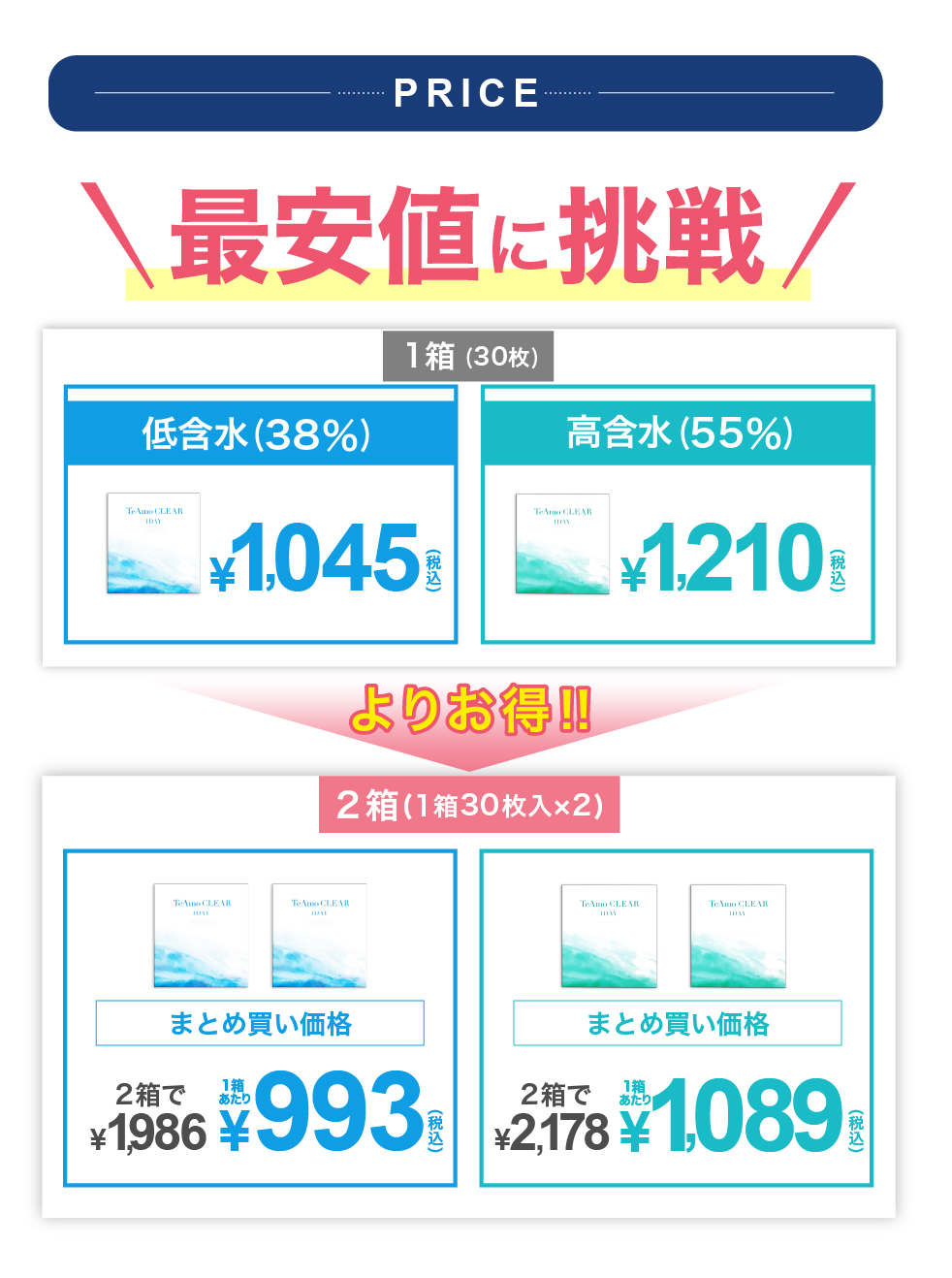 クリアコンタクトレンズ