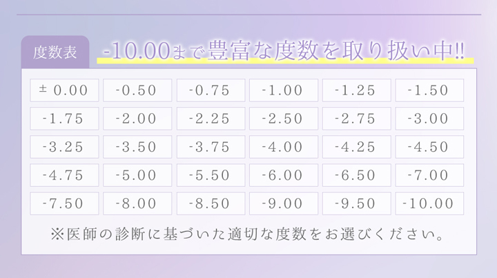 ナチュラルハーフ カラコン