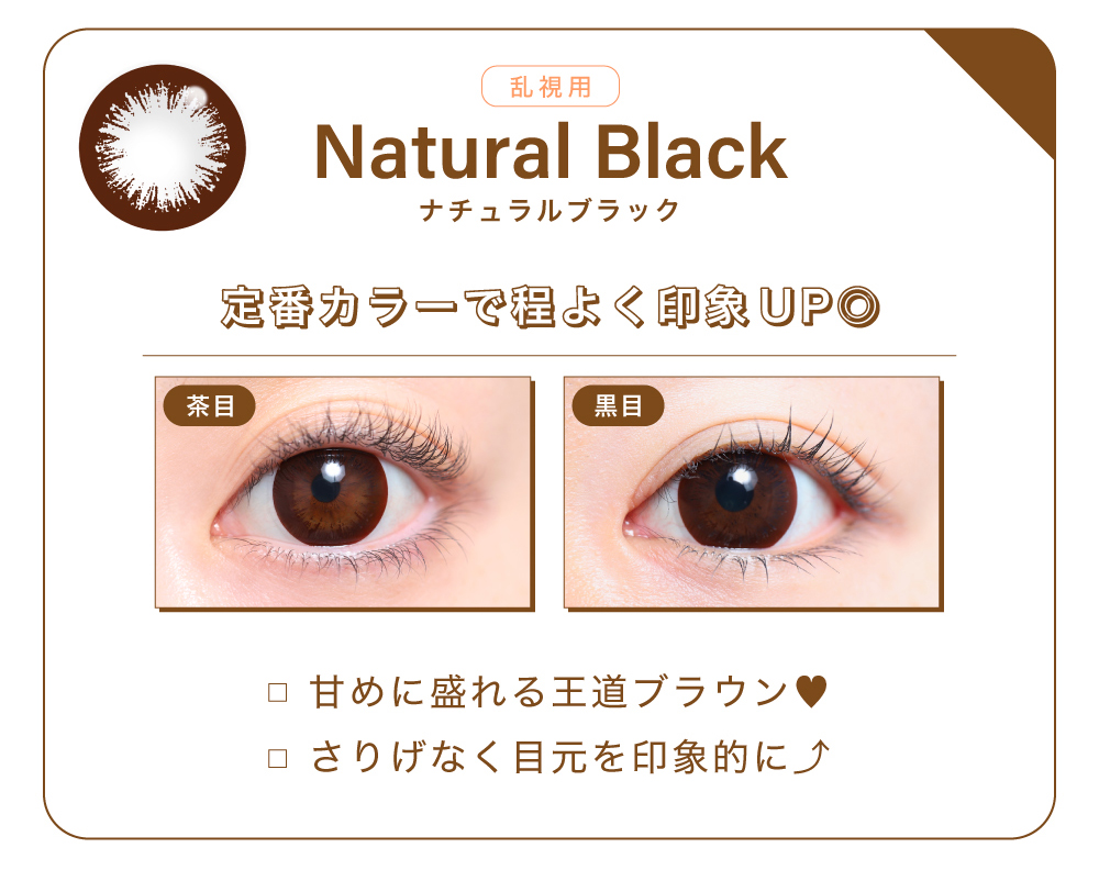 乱視用カラーマンスリー