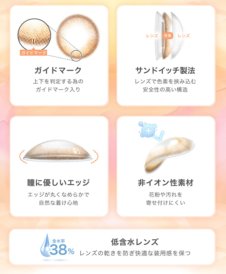 乱視用カラーマンスリー