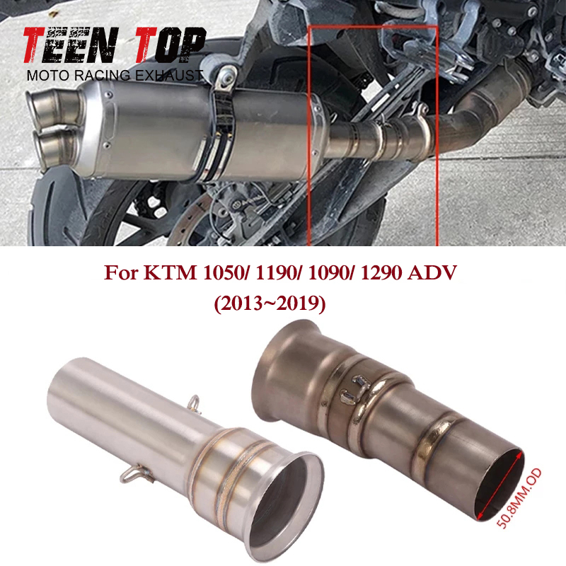 KTM Super Duke 1050 1090 1190 1290 ADV 2013-2019 51MM ステンレス バイク 排気管 インタフェース  :zyg490049:TEENTOP 通販 