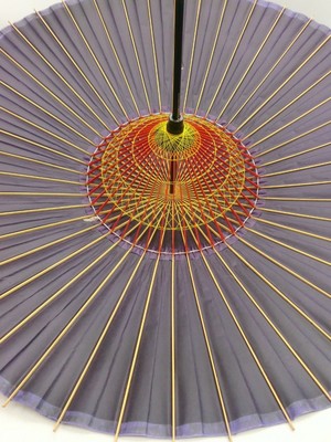 【特選】上蛇の目傘・紺色　　〜〜雨傘・長傘・和傘