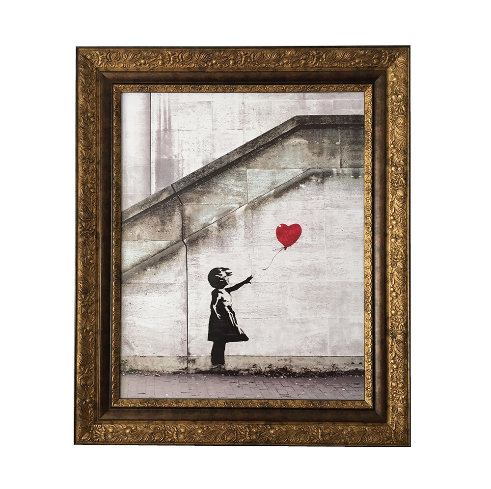 バンクシー 「Banksy Love is in the Bin」 ・・誕生日・クリスマス