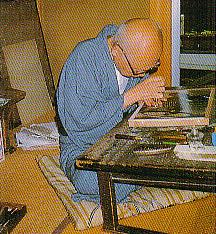 彫師・前田謙太郎