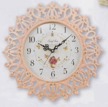 ガーリーロザ ウォールクロック「ローズ」 壁掛時計 クリスマス