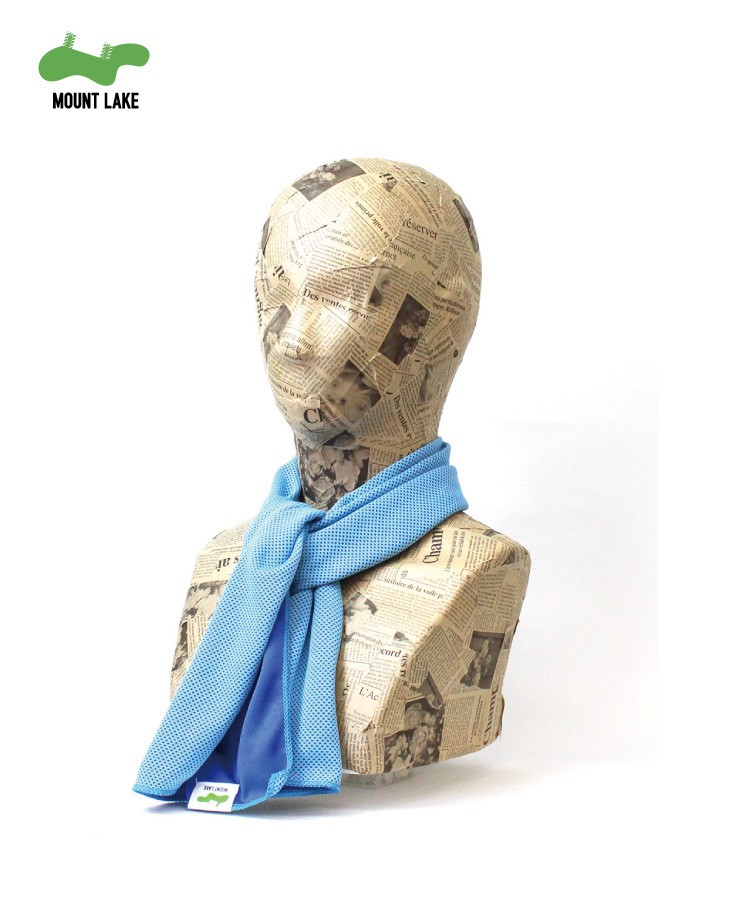 クールメッシュ柄タオル