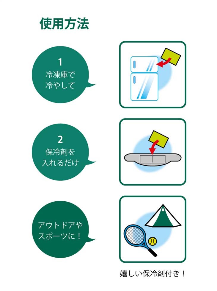 クールネック アジャスター 保冷剤入れ UVネックカバー LOGOS  サイズ調整可 ユニセックス  熱中対策 レディース メンズ