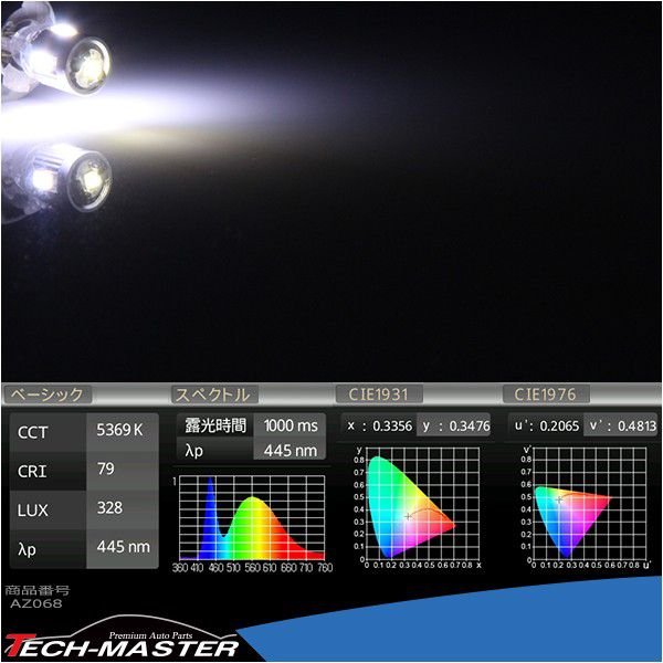 T10 ホワイト 5630SMD×4連 OSRAM 3W LED ウエッジバルブ 12V AZ068 | ブランド登録なし | 03
