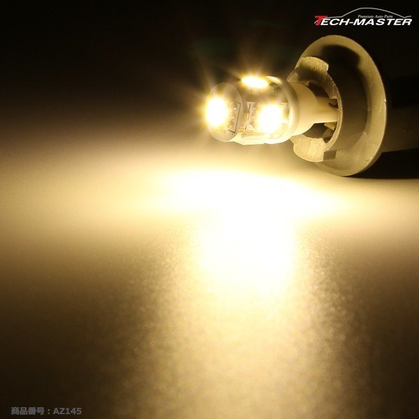 T10 LED 電球色 T16 ルームランプなどに 3000K SMD LED 5発 DC12V AZ145 | ブランド登録なし | 06