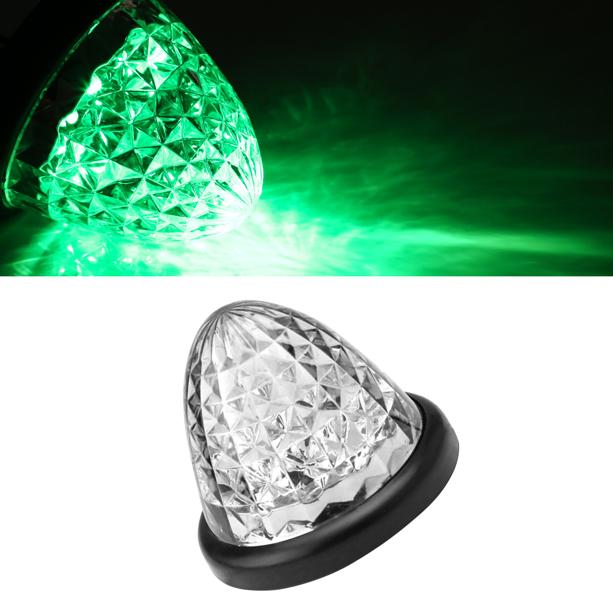 LEDバスマーカーとオマケ LEDバスマーカー ランプ 24V専用 汎用 クリスタル4面カット