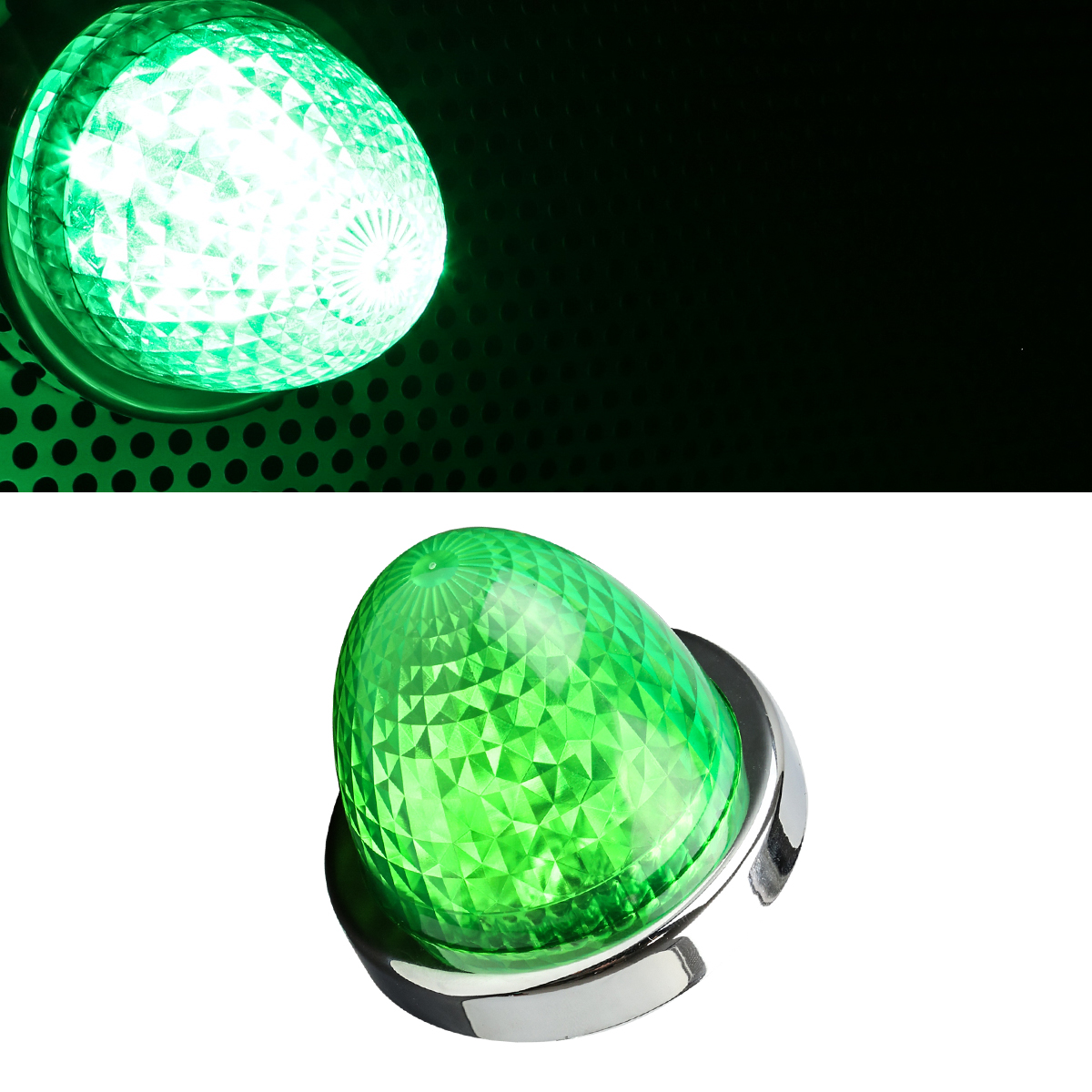 トラック サイドマーカー LED 24V 丸型 マーカーランプ 車幅灯 バス