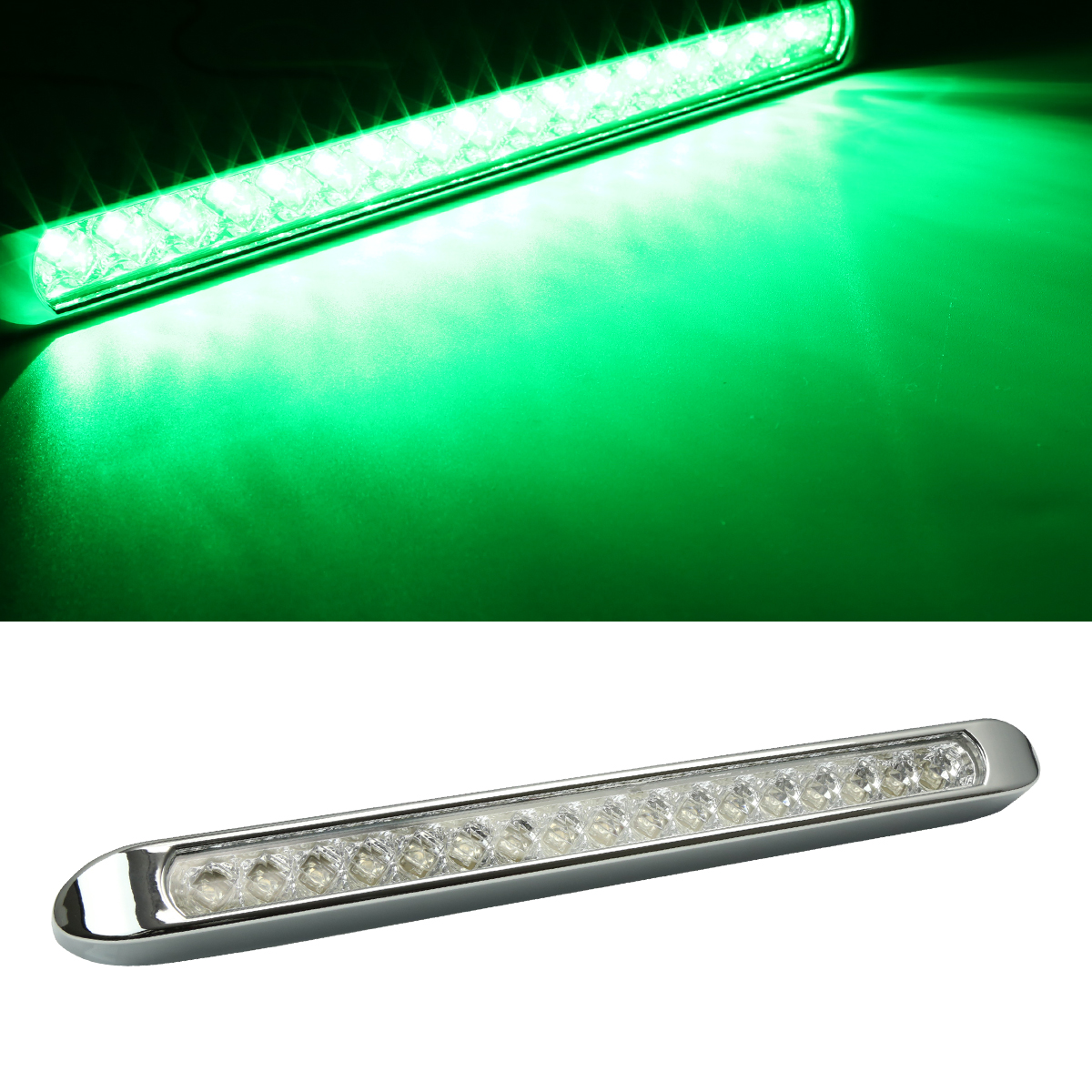 鈴企業ページ 12V/24V LEDマーカーランプ 幅35cm スーパーワイド 汎用 防水