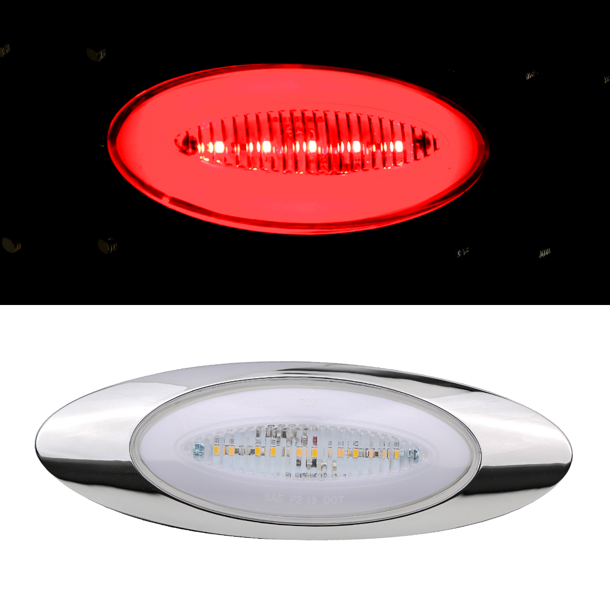 10個セット】トラック用 サイドマーカーランプ LED 24V用 ドアサイド