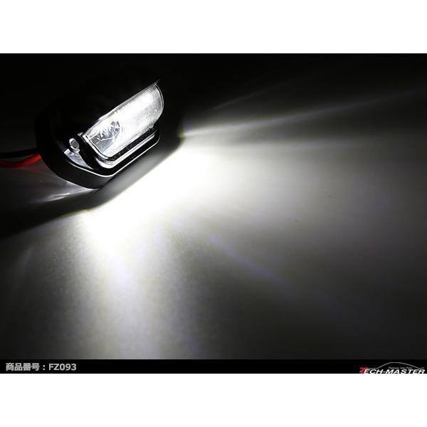 LEDナンバー灯 12V 24V兼用 小型 汎用モデル LED3発 ホワイト FZ093 | ブランド登録なし | 04