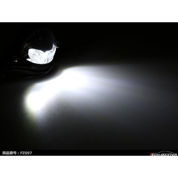 LEDナンバー灯 12V用 小型 汎用モデル LED6発 ホワイト FZ097 | ブランド登録なし | 03