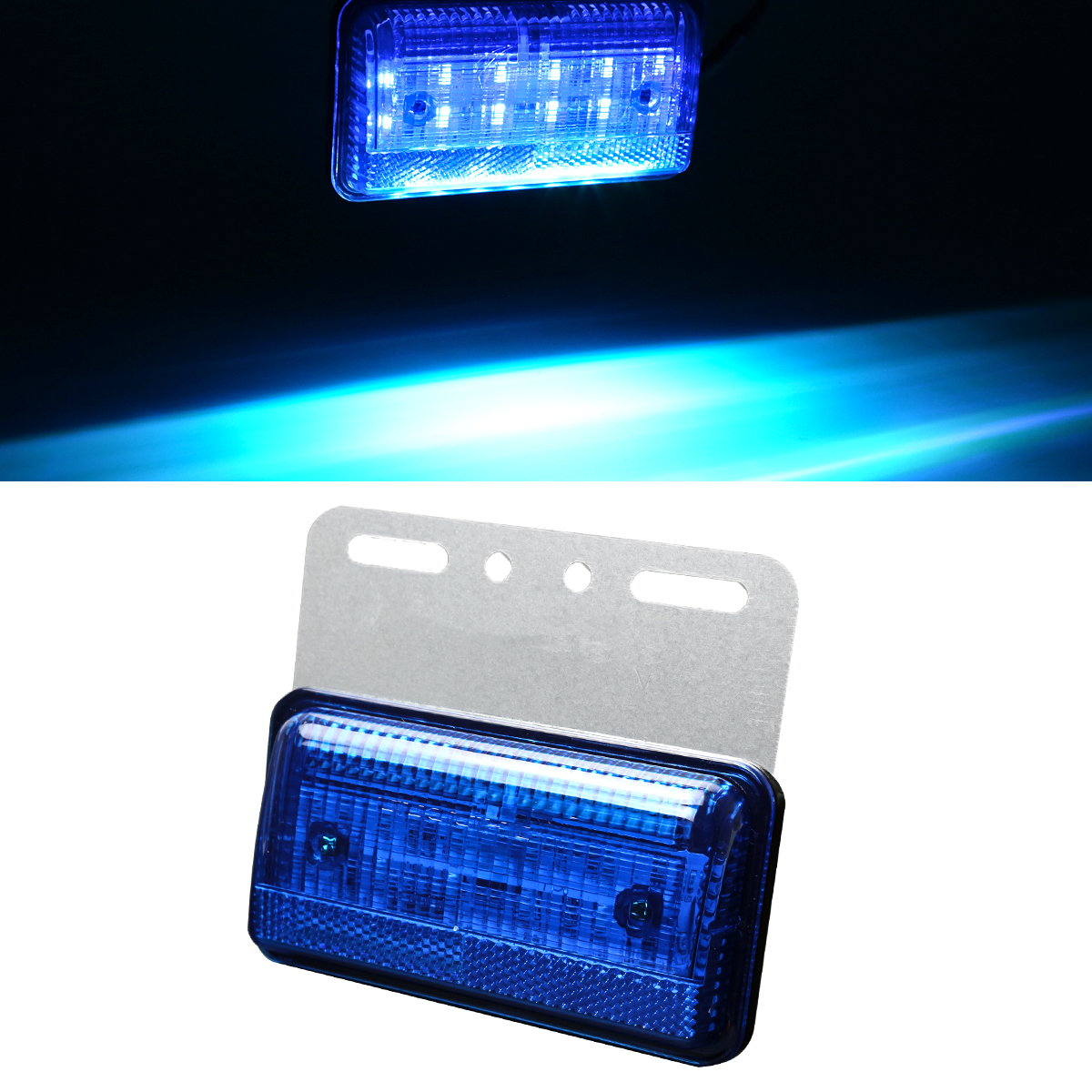 トラック マーカー 路肩灯 薄型 LEDサイドマーカー DC24V 同色アンダー