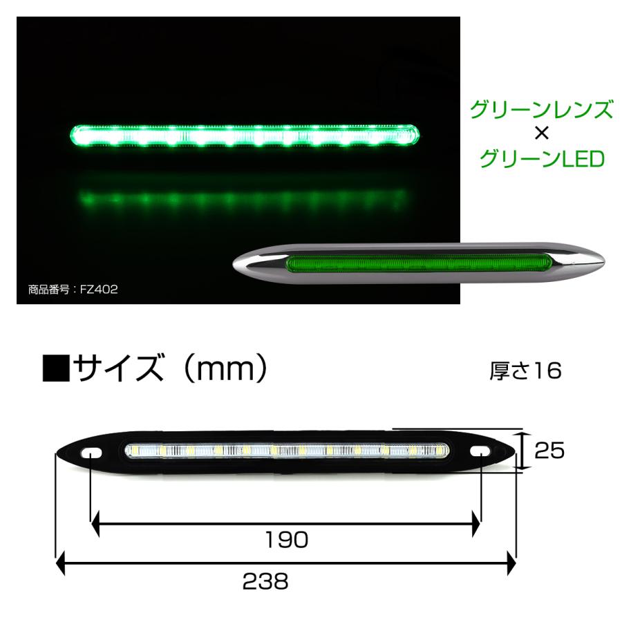 トラック LED サイドマーカー マーカーランプ Mサイズ 24V 12V 兼用 車高灯 車幅灯 | ブランド登録なし | 16