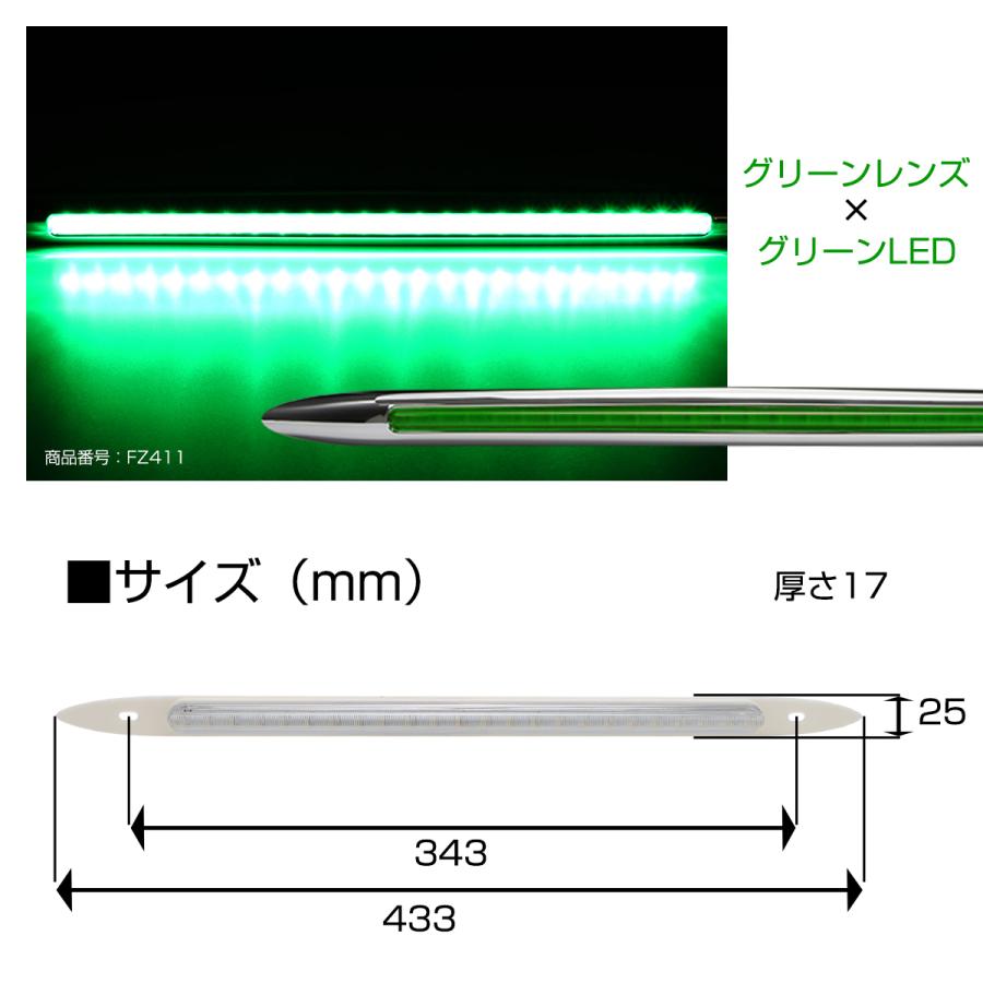 トラック LED サイドマーカー マーカーランプ Lサイズ 24V 12V 兼用 全9種類 キャンピングカー 車高灯 車幅灯 | ブランド登録なし | 16