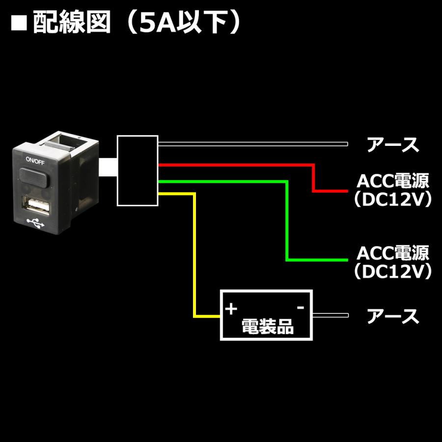 純正風 MR52S ハスラー スイッチ USB 増設用 MR92S 適合詳細は画像に掲載 IZ295｜tech｜04