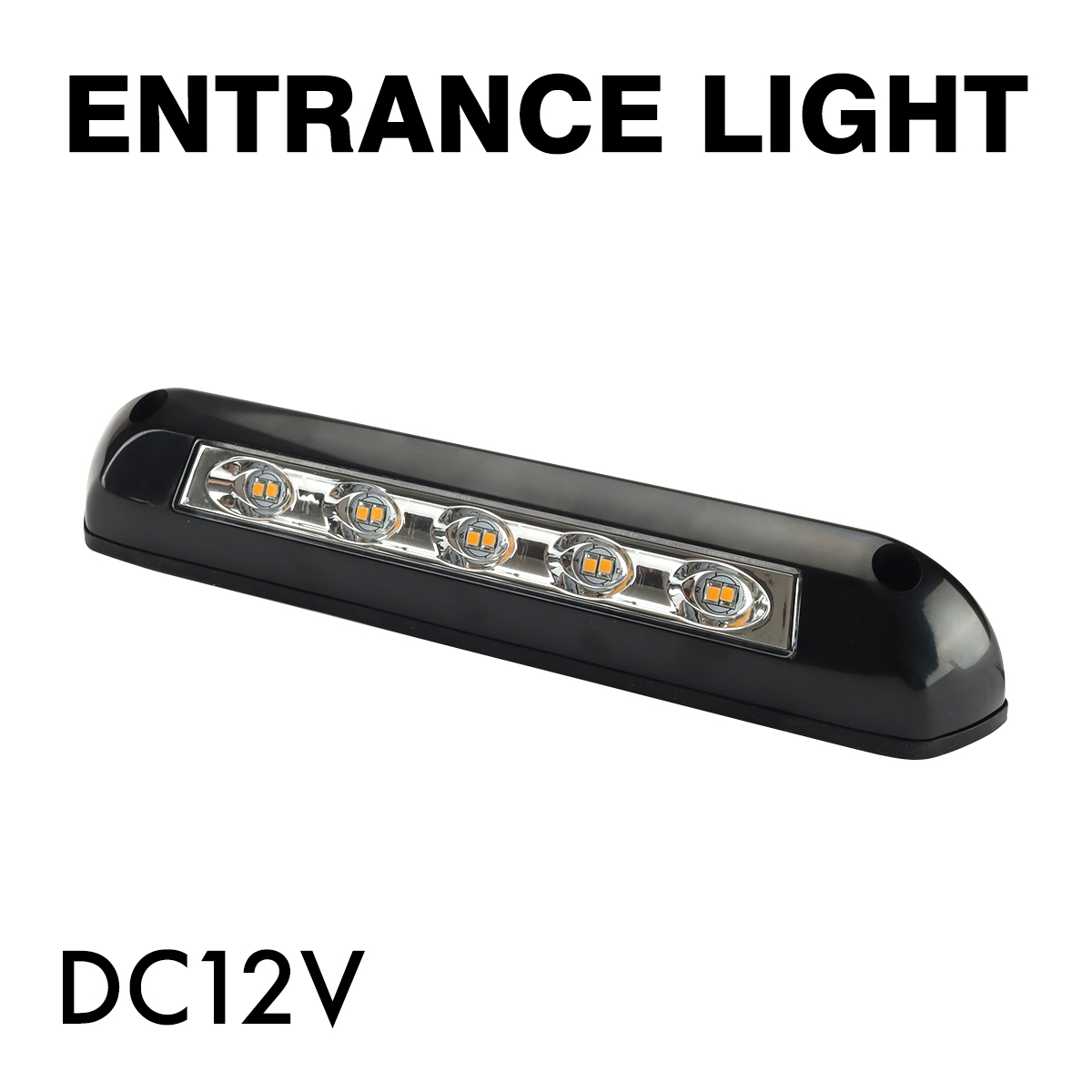 LED キャンピングカー デッキライト エントランスライト 荷室灯 電球色点灯 DC12V P-637 | ブランド登録なし | 05