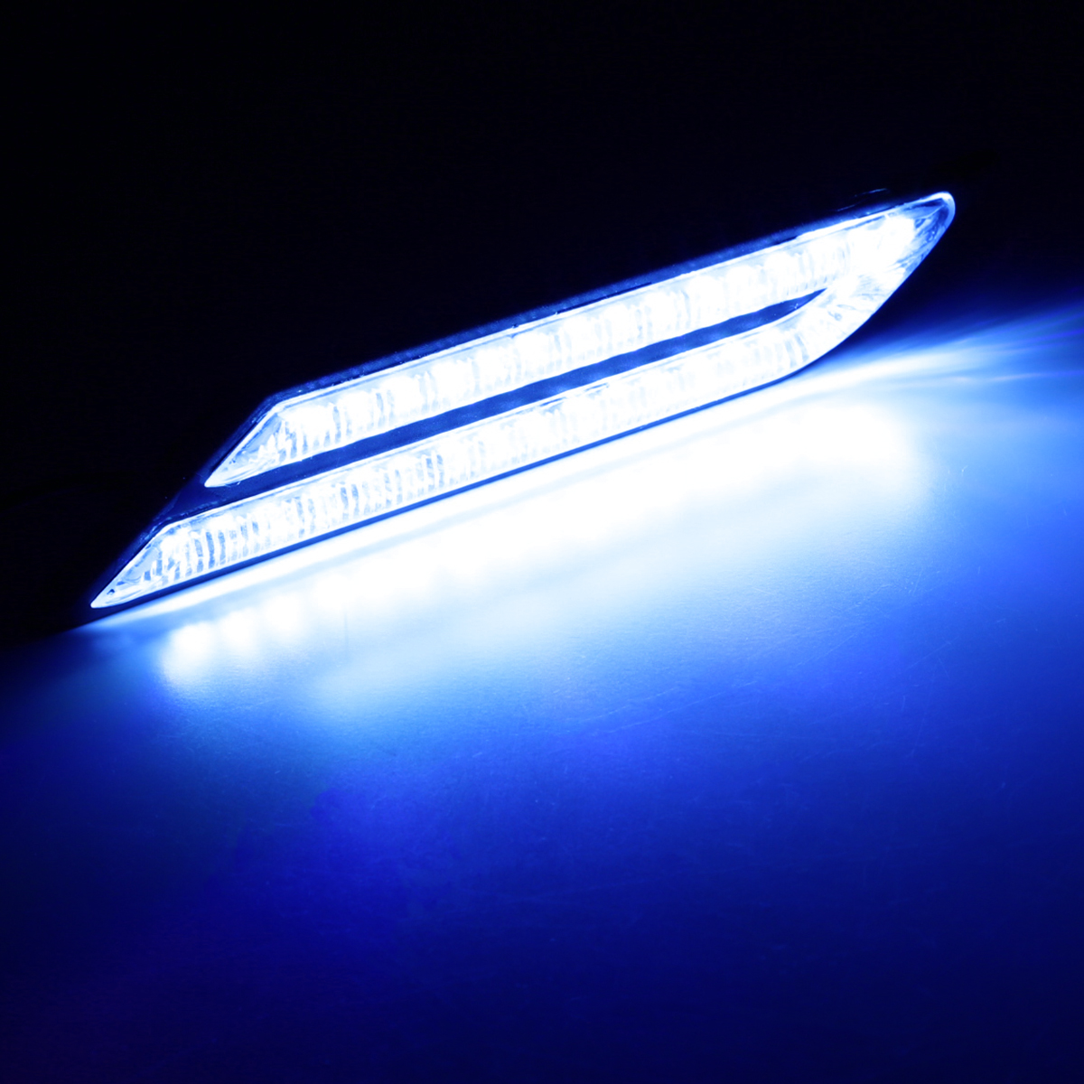 LEDマーカーランプ デイライト サイドマーカー 12V 汎用 ホワイト/アンバー/アイスブルー/レッド/ブルー | ブランド登録なし | 02